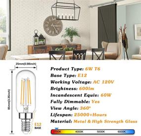 img 2 attached to 💡 Innovative Dimmable LED Bulb: Equivalent Incandescent Candelabra Chandelier