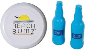 img 3 attached to Franklin Sports Beach Bumz Disc Dive, Multi-color