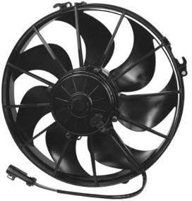 img 4 attached to Spal 12-Inch Curved Blade Puller Fan (30103202)