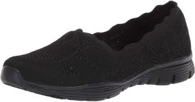 img 4 attached to Skechers Womens Seager Covered Loafer Men's Shoes in Loafers & Slip-Ons