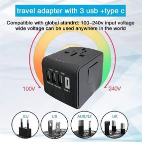 img 3 attached to International Adapter Universal Australia Countries
