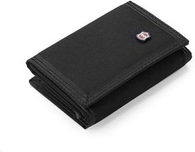 img 4 attached to 💼 Stylish Trifold Wallet: Roomy Casual Billfold in Trendy Blue Shade