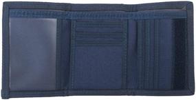 img 2 attached to 💼 Stylish Trifold Wallet: Roomy Casual Billfold in Trendy Blue Shade