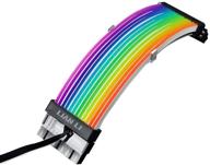 💡 lian li pw24-v2 addressable rgb strimer plus 24-pin 💡 lian li pw24-v2 адресуемый rgb strimer плюс 24-контактный логотип