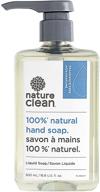 🧴 premium nature clean liquid hand soap: sulfate-free, hypoallergenic, fragrance-free – 16 oz logo