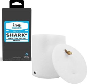 img 3 attached to 1 Foam & 1 Felt Filter Kit for Shark Rotator Pro Lift-Away NV500 Vacuums and XFF500 Part Replacement by Home Revolution