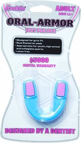 img 2 attached to Franklin Sports Oral-Armor Just For Her Mouthguard: The Ultimate Protection for Female Athletes