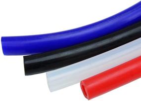 img 2 attached to 🔥 HPS HTSVH95-CLEARx5 Clear 5' Length High Temperature Silicone Vacuum Tubing Hose — Reliable Performance with 40psi Max Pressure and 3/8" ID