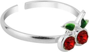 img 3 attached to AeraVida Sublime Cherry Zirconia Sterling