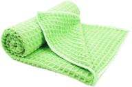 🚗 qualiking car drying towels: super absorbent waffle weave microfiber cloth for large car detailing logo