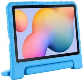 img 2 attached to i-original Shockproof Kids Case for Samsung Galaxy Tab S6 Lite 10.4 inch 2020 - Blue