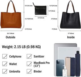 img 2 attached to 👜 Scarleton H18422501 Stylish Reversible Shoulder Women's Handbags & Wallets