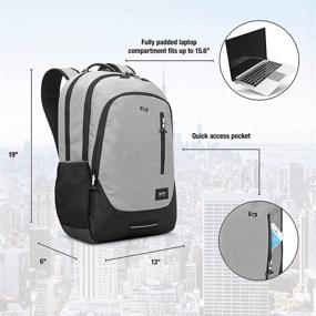 img 3 attached to 🎒 Solo Varsity Laptop Backpacks for Students with Region-Specific Features