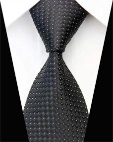 img 2 attached to 👔 SELOUD Fashion Classic Business Necktie