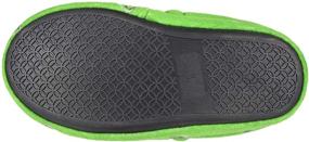 img 1 attached to 👦 Cozy Memory Foam Slippers for Boys - Plush Indoor Slip-On Shoes