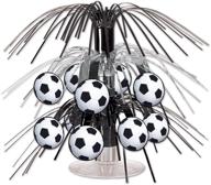 beistle soccer cascade centerpiece 2 inch logo