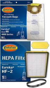 img 1 attached to EnviroCare Replacement Eureka Vacuum 4870 Smart Vac Supply Kit: 9 Bags, 1 R Belt, Hf2 & 70082 Filter for Eureka RR Vacuum Cleaner