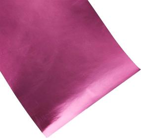 img 2 attached to 🎀 Vivid XPO Pink Magenta Chrome Chevrolet Bowtie Logo Wrap Kit (2 Rolls, 11.8" x 4") - Enhanced SEO