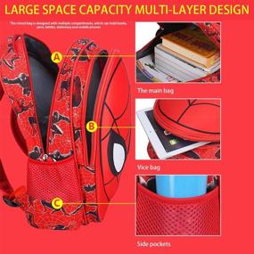 img 1 attached to Rafaelle Elementary Waterproof Lightweight 28Cm35Cm12Cm Backpacks in Kids' Backpacks