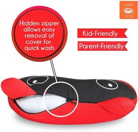 img 2 attached to Nido Nest Kids Travel Pillow