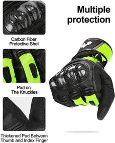 img 3 attached to INBIKE Motorcycle Windproof Thermal Motorbike Motorcycle & Powersports