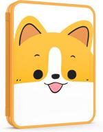 🍊 moko 16 game card case for nintendo switch/switch lite/switch oled 2021 | sd card & game card holder cartridge storage box – orange dog logo