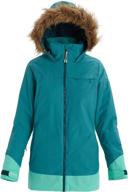 💃 stylish burton women's lelah jacket with removable fur trim: experience unmatched elegance and versatility логотип