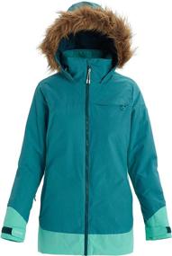 img 4 attached to 💃 Stylish Burton Women's Lelah Jacket with Removable Fur Trim: Experience Unmatched Elegance and Versatility