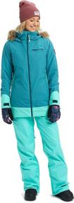 img 2 attached to 💃 Stylish Burton Women's Lelah Jacket with Removable Fur Trim: Experience Unmatched Elegance and Versatility