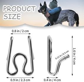 img 3 attached to 🐶 Improved Dog Training Collar Links - 6 Extra Pieces of Steel Pinch Collar Links for Effective Correction and Choker Collar Training