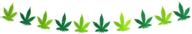 🌿 optimize your 4/20 celebration with stylish pot leaf banner wall decor, party supplies, and themed decorations logo