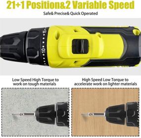 img 1 attached to CACOOP Cordless Positions Variable Drilling