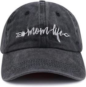 img 3 attached to 🧢 PopCrew™ Adjustable Baseball Cap for Couples, Funny Embroidered Mom & Dad Hat - Perfect Gift for Parents