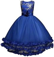 dreamhigh girls princess evening party girls' 👸 clothing: perfectly royal attire for your little princess logo