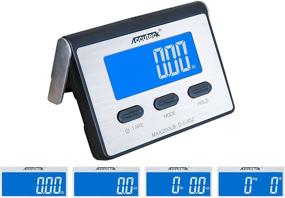 img 2 attached to 📦 Accuteck A-BC200 Digital Stainless Steel Shipping Postal Scale - Heavy Duty, 200LB Capacity with 0.2 OZ Precision