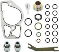 🛠️ complete high pressure oil pump master service kit with base gasket for 1994-2003 ford powerstroke 7.3l diesel engines - pack of 22 set - hpop upgraded for f250-f550, e250-e450, excursion logo