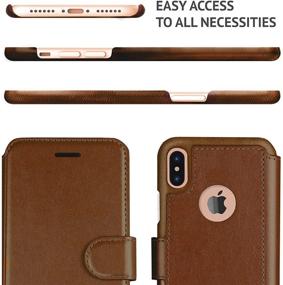 img 2 attached to LUPA IPhone Xs Max Wallet Case -Slim &Amp Cell Phones & Accessories