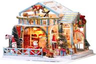 flever dollhouse miniature furniture christmas dolls & accessories logo