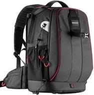🎒 neewer pro camera backpack bag - waterproof, shockproof, adjustable, padded case with anti-theft combination lock for dslr, dji phantom 1 2 3 professional drone, tripods, flash lens, and other accessories logo