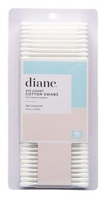 img 4 attached to 🌼 Diane Cotton Swabs - Pack of 375 – 100% Real Cotton Tip Sticks – Soft & Gentle for Face, Makeup, Nails - DEE031