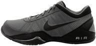 stylish black nike men's leader shoes - d medium size for men логотип