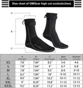 img 3 attached to OMGear Neoprene Stitched Anti Slip Women10 11