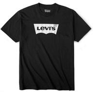 levis batwing t shirt heather large: stylish men's clothing for shirts logo