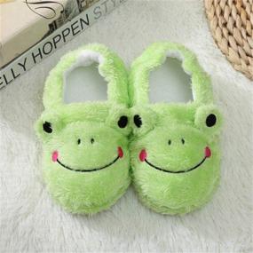 img 2 attached to 👧 TSAITINTIN Cozy Indoor Slippers for Toddler Boys and Girls