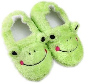 img 4 attached to 👧 TSAITINTIN Cozy Indoor Slippers for Toddler Boys and Girls