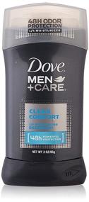 img 3 attached to 🕊️ Dove Deodorant Men's Clean Comfort 3 Ounce (88ml), 6 Pack: 1/4 Moisturizer