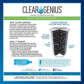 img 1 attached to 🔄 Reusable Filtration Cartridge by Clear Genius