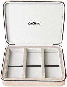 img 4 attached to 🕶️ Top-choice OYOBox Eyewear Organizer: Perfect for Multiple Sunglasses and Men's Accessories