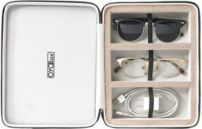 img 1 attached to 🕶️ Top-choice OYOBox Eyewear Organizer: Perfect for Multiple Sunglasses and Men's Accessories