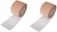 🎀 ftm trans tape: chest binding tape for enhanced outlook and comfort - 2 packs логотип